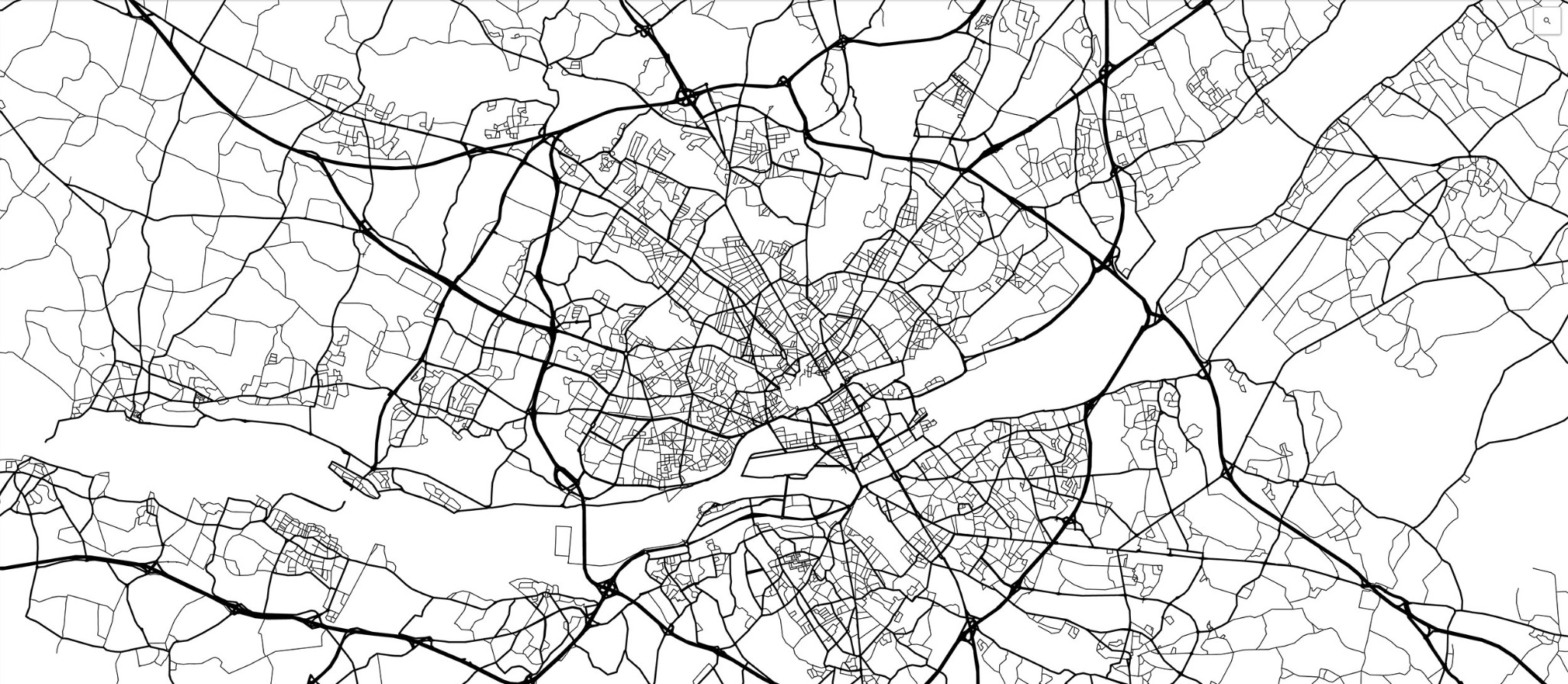 Carte de Nantes